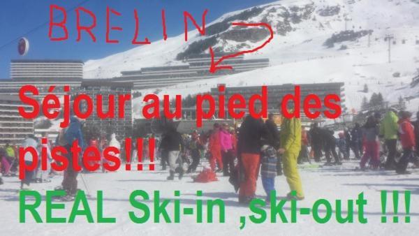 Studio Les Menuires Brelin Saint-Martin-de-Belleville Eksteriør bilde